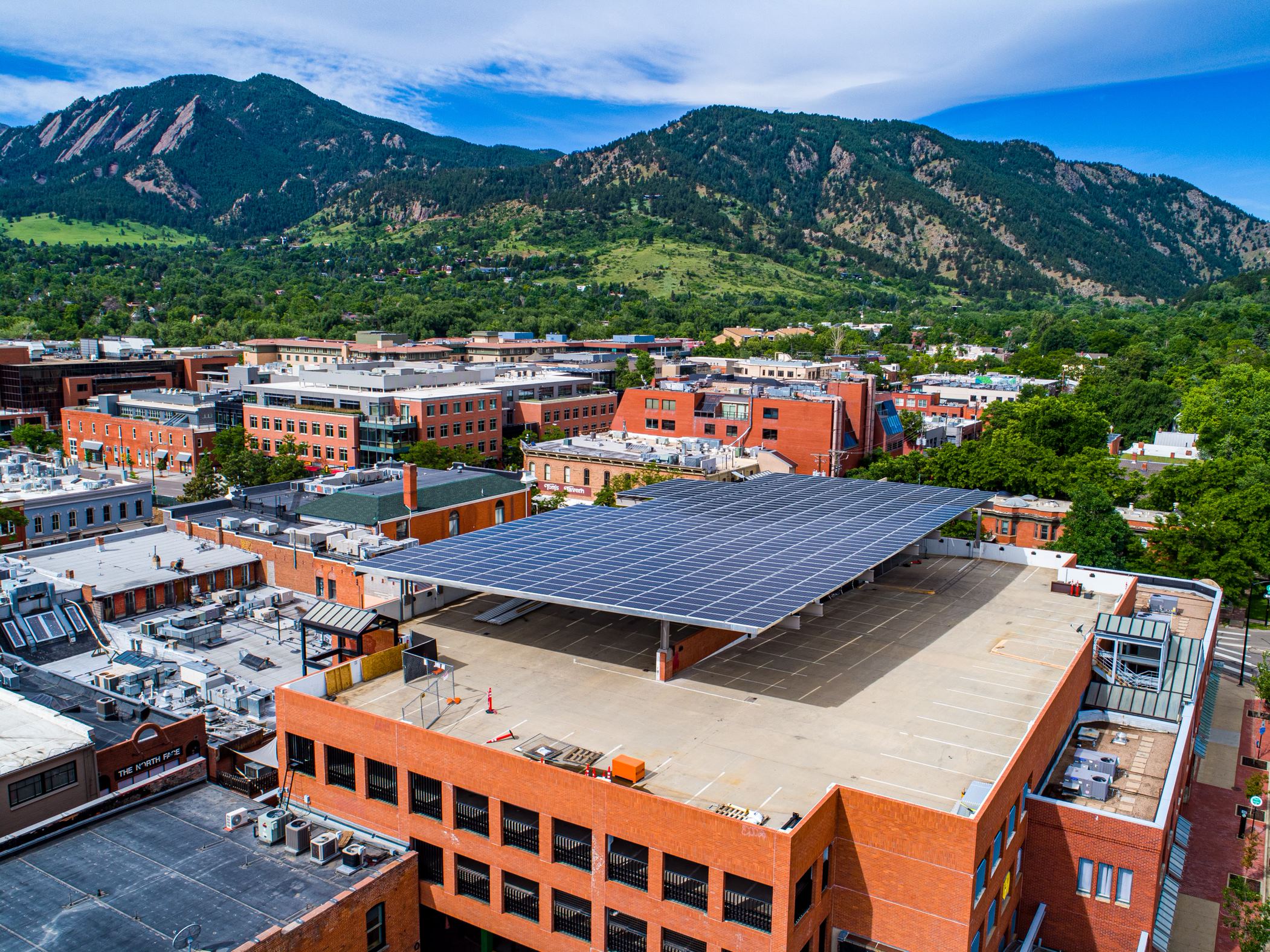 Spruce Garage solar panels