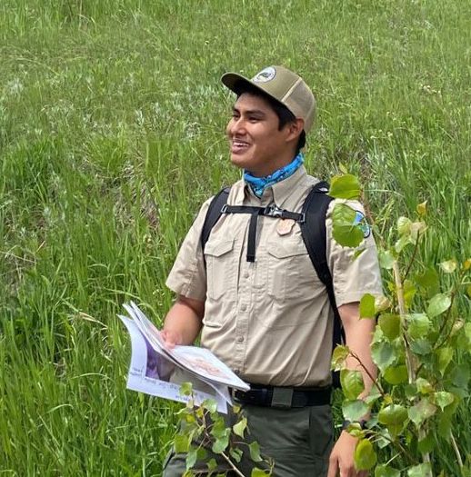 OSMP Staff leading nature hike