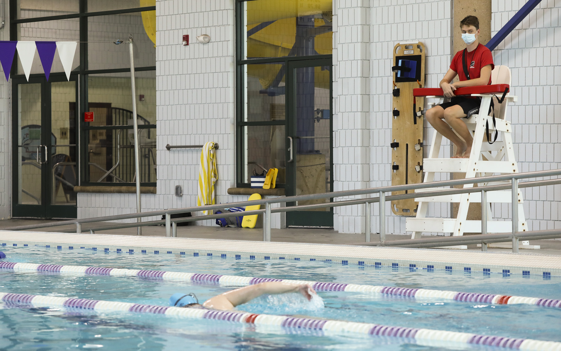 North Boulder Recreation Center lap lane swimming