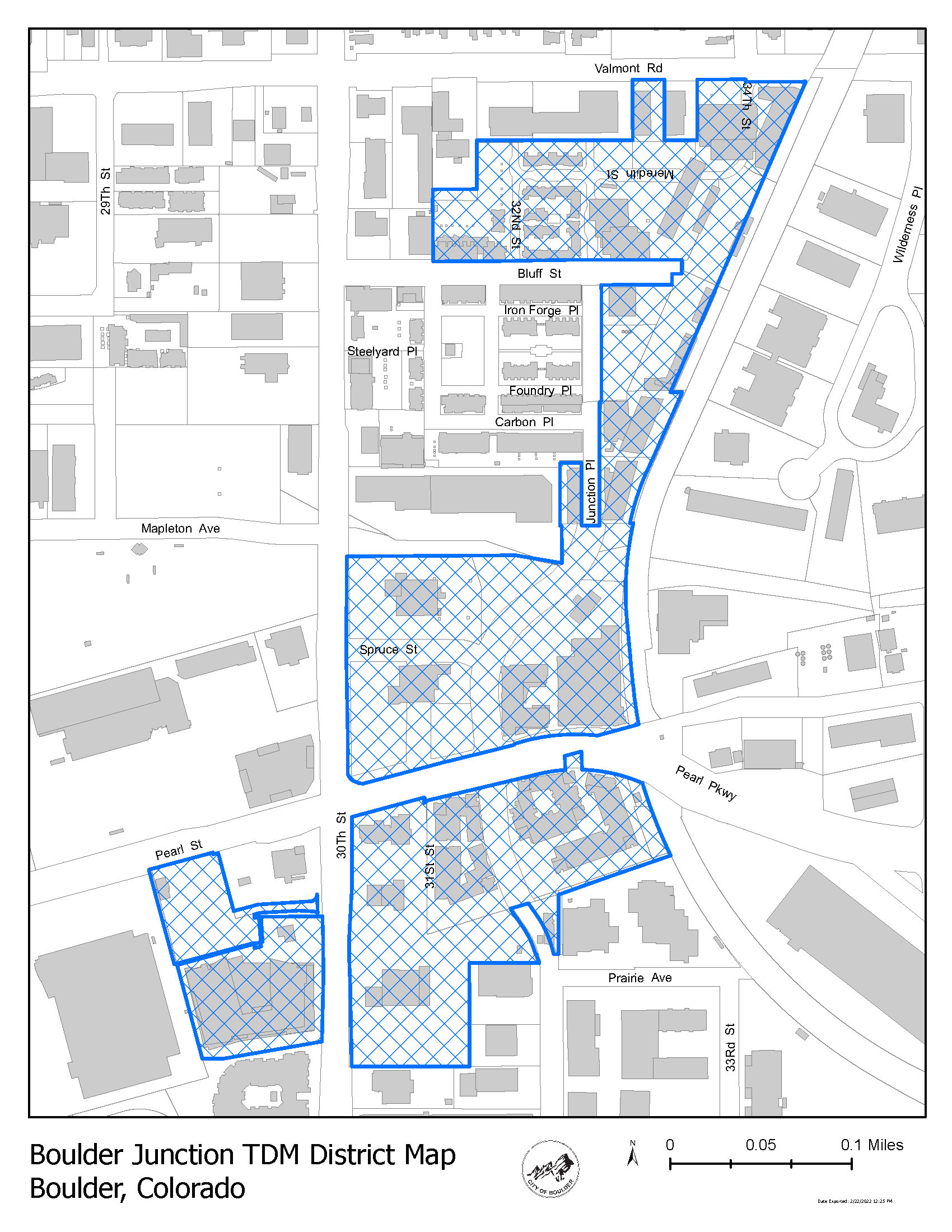 Boulder Junction map