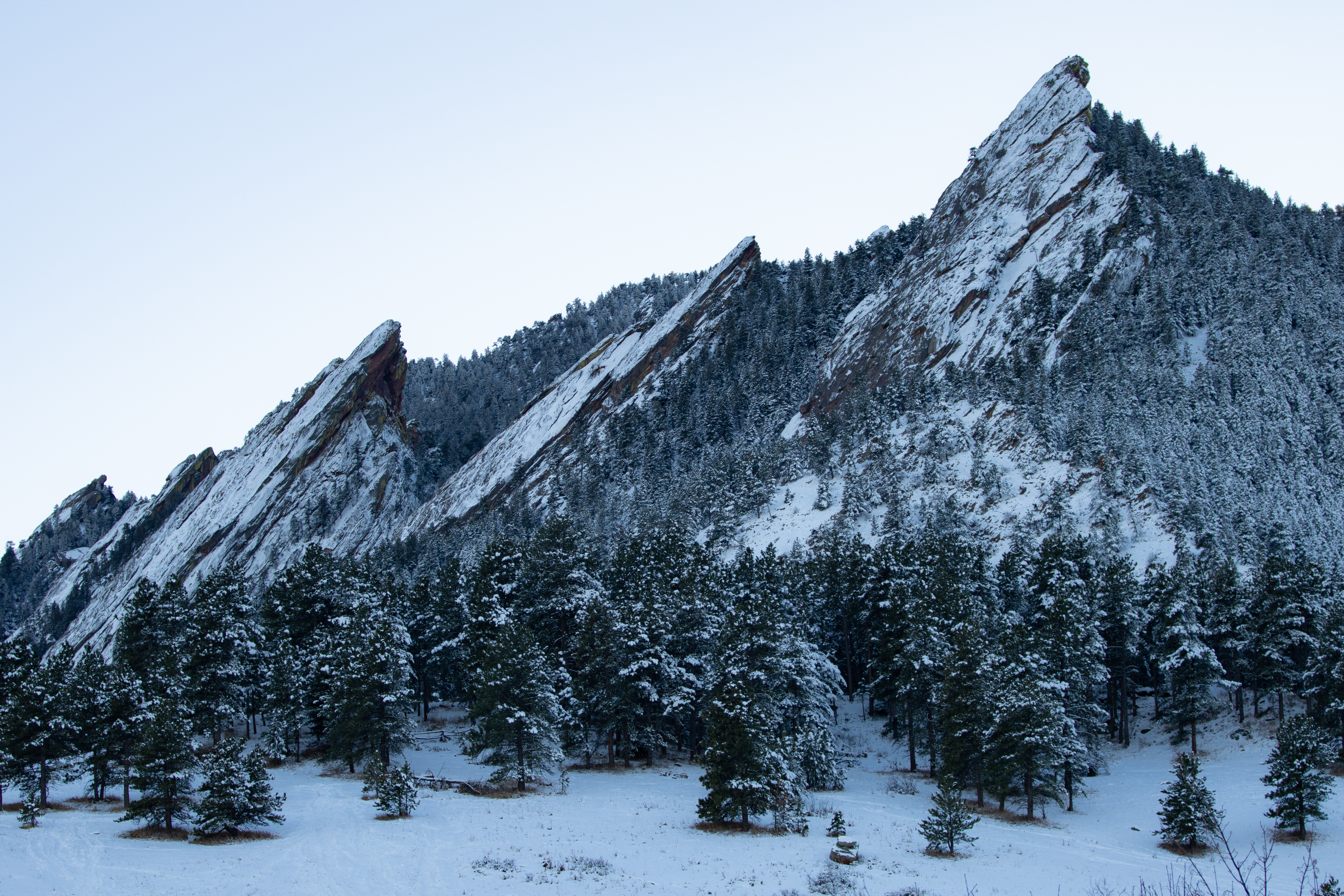 winter in boulder