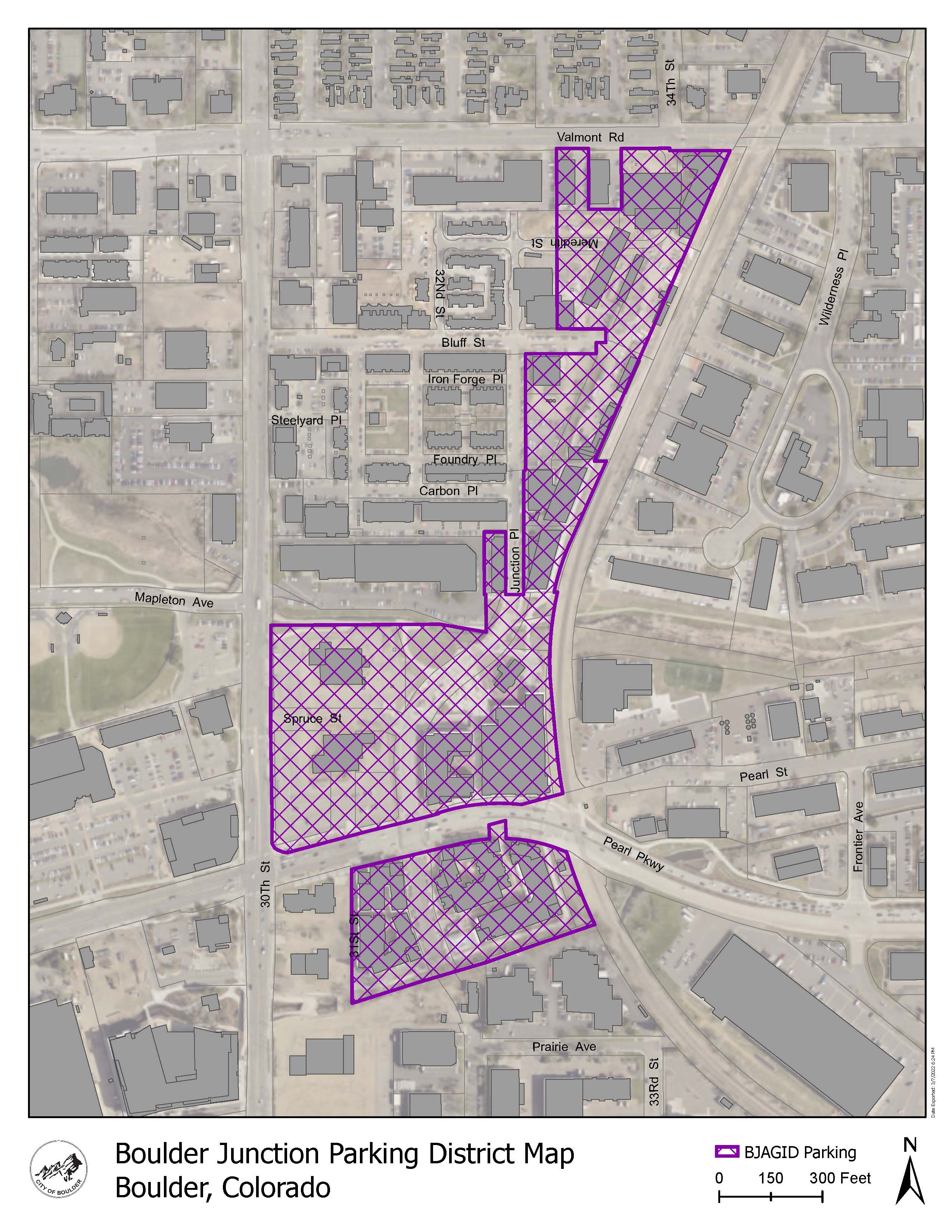 BJAD-Parking District Map