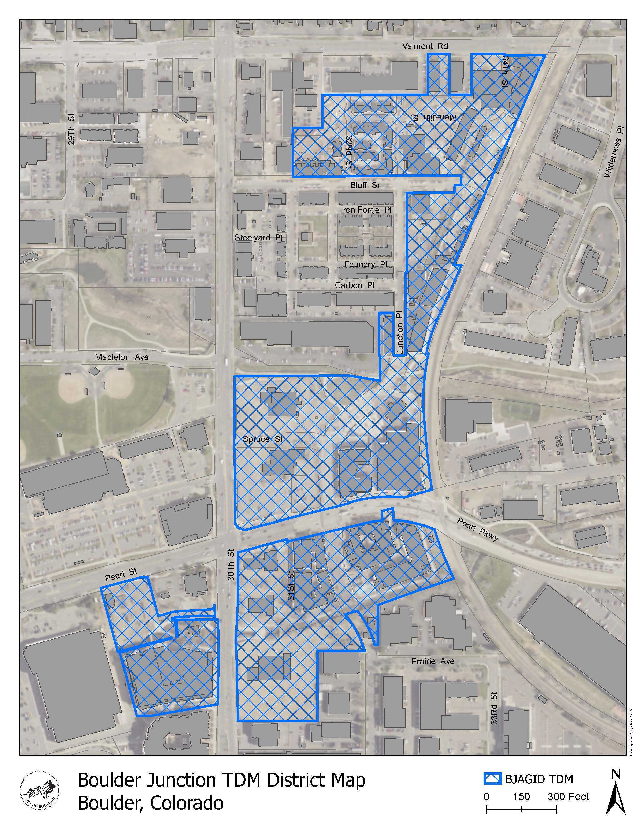 BJAD-TDM District Map