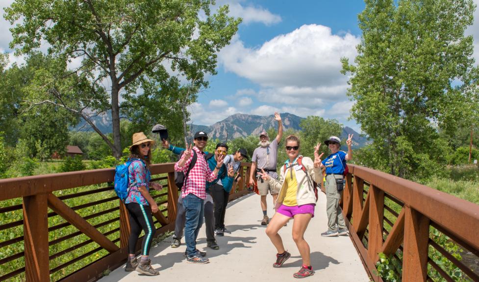 Boulder Walks 2018 group photo