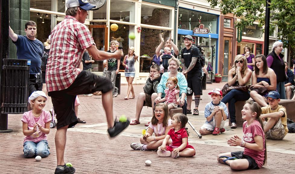 Pearl Street Performer