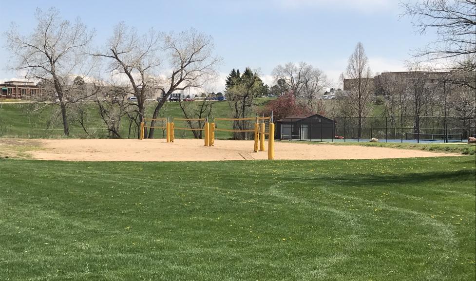 Volleyball courts