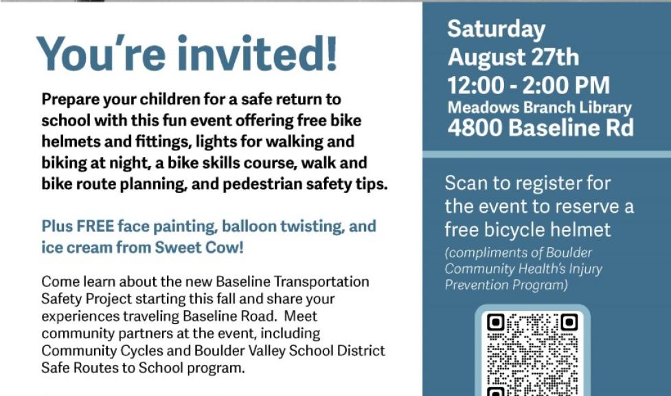 transportation safety fair flyer