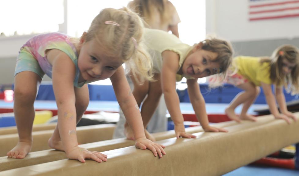 Young gymnasts