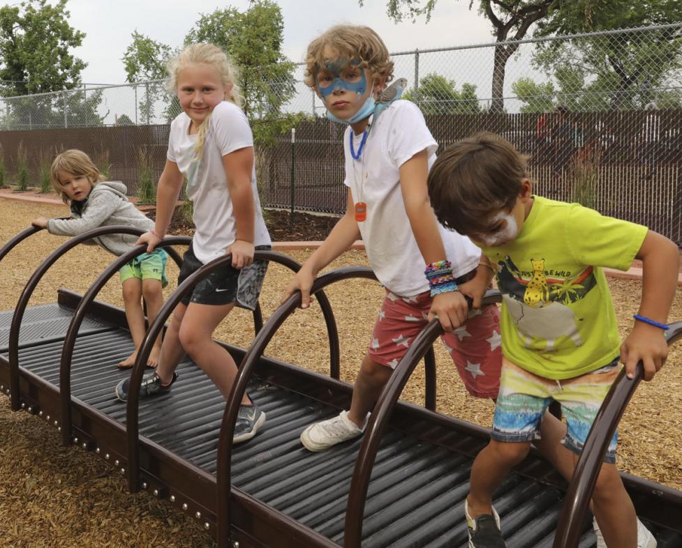 Chautauqua playground renovation celebration