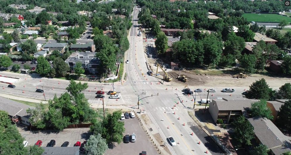 30th and Colorado Drone Footage