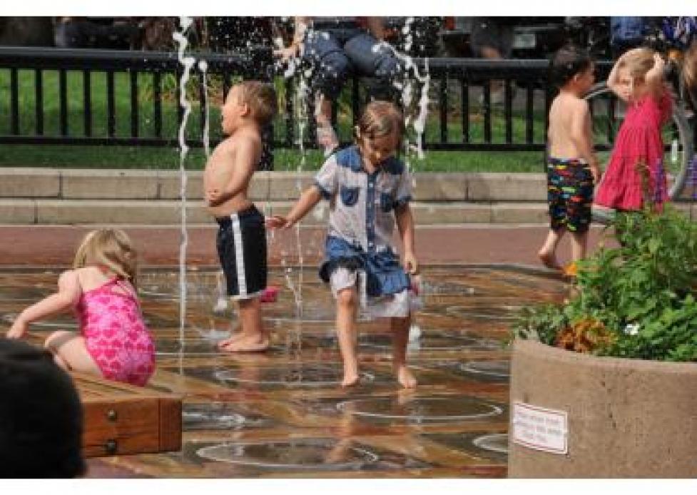 Pearl Street Pop Up Jet Fountain