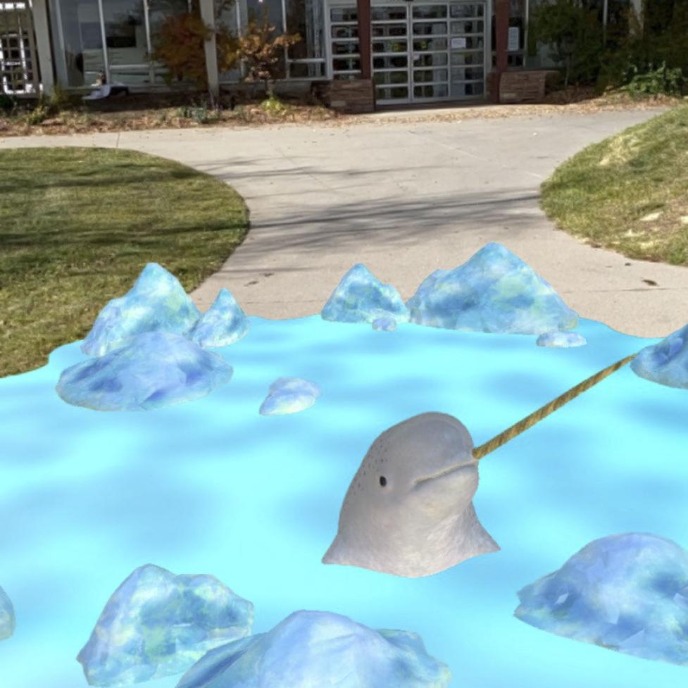 Nosey the nARwhal for Snow Much Fun 2022