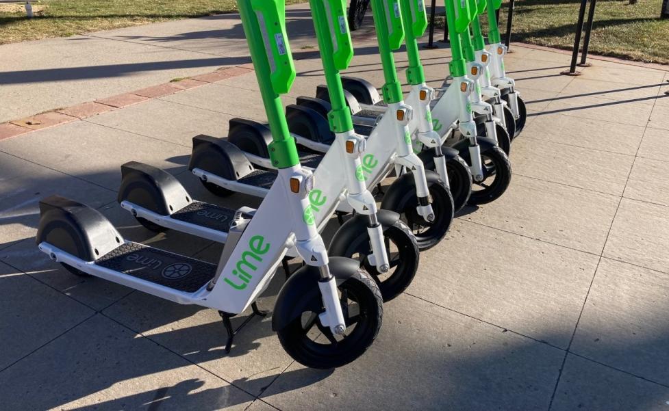 Lime e-scooters