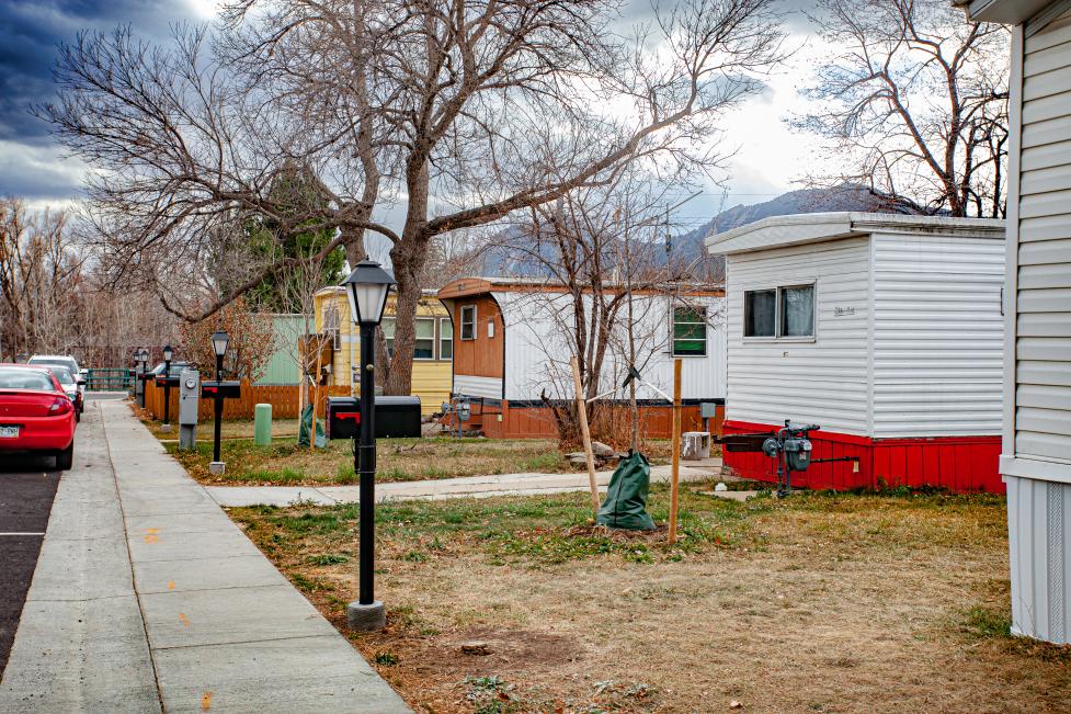 Manufactured homes in Mapleton Home Park