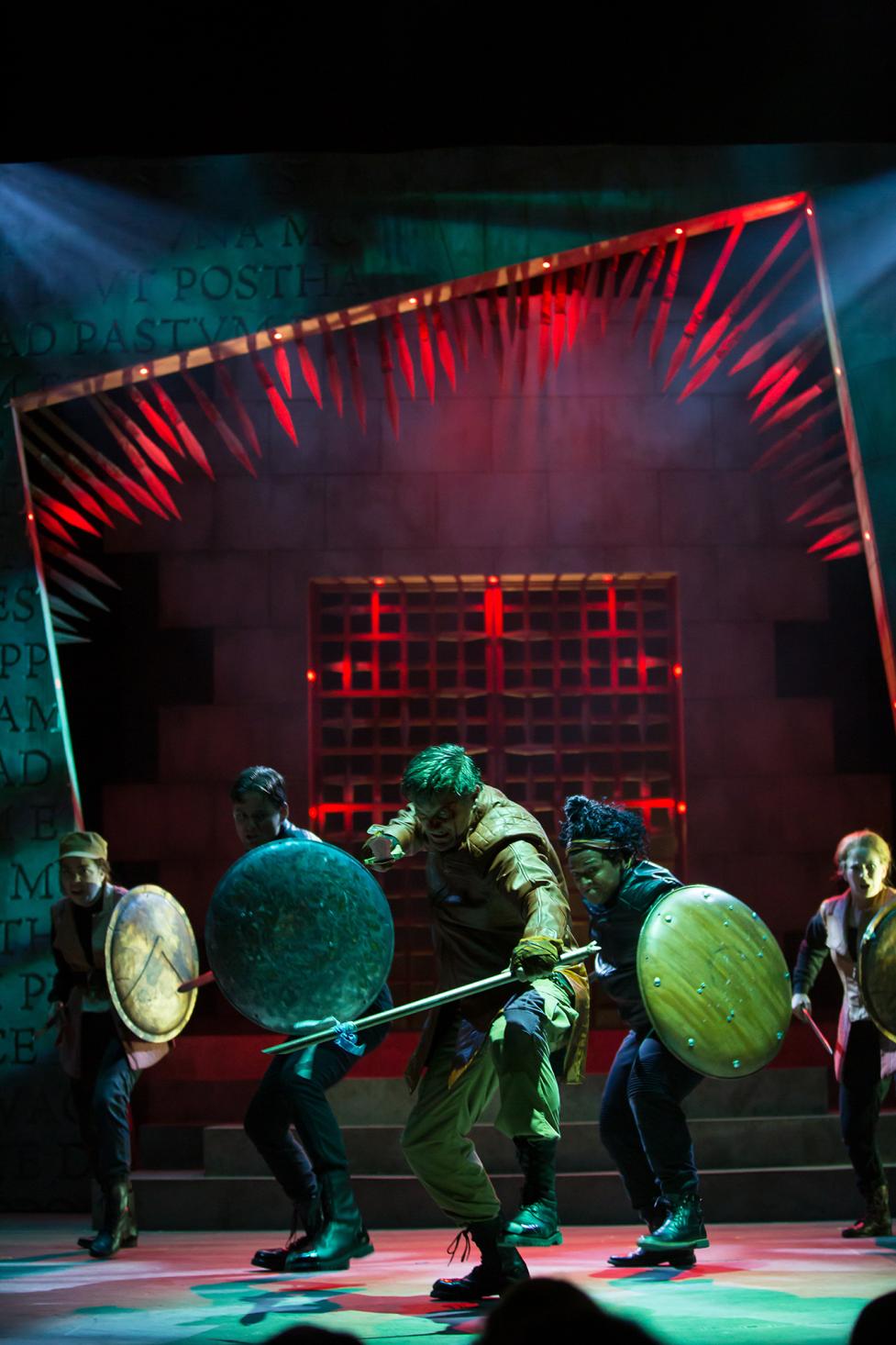 Performers on stage at Colorado Shakespeare Festival