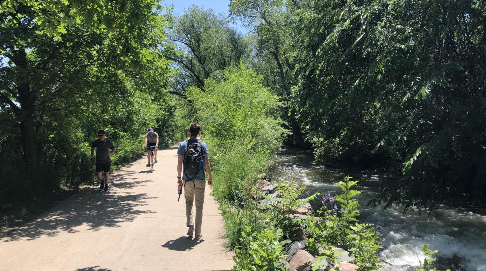 Boulder creek path