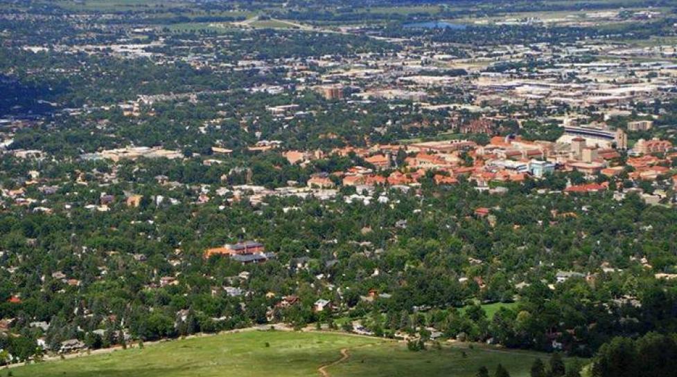 Boulder cityscape