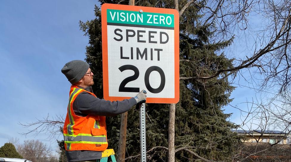 Vision Zero sign