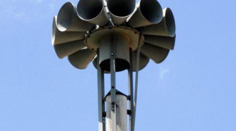 outdoor warning sirens