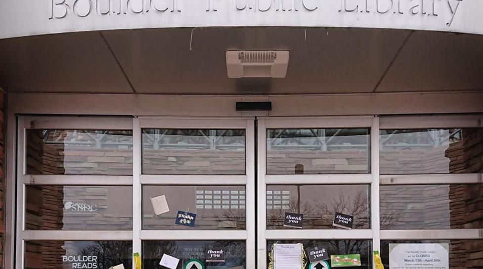 Boulder Main Library Entrance 