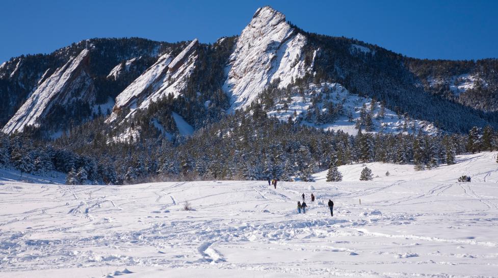 winter in boulder