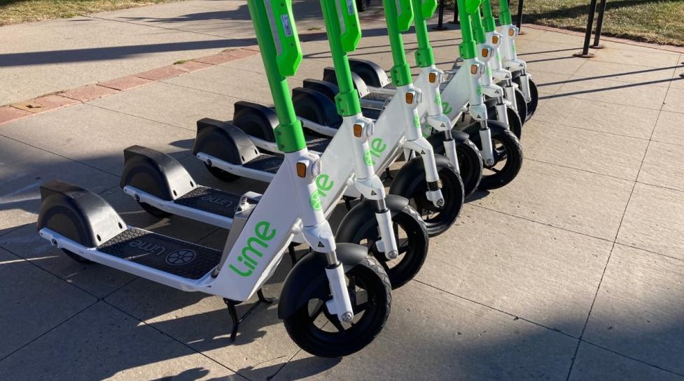 Lime e-scooters