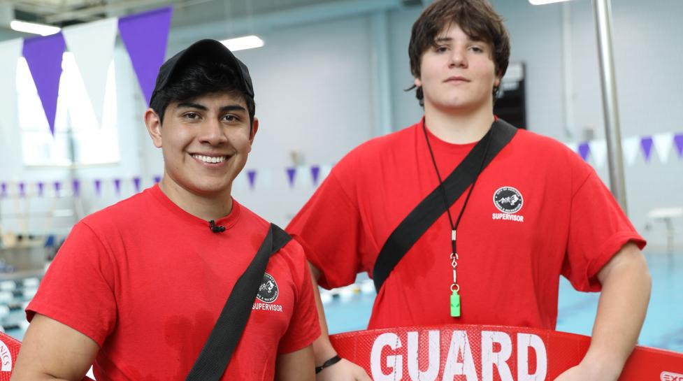 Lifeguards at North Boulder Recreation Center