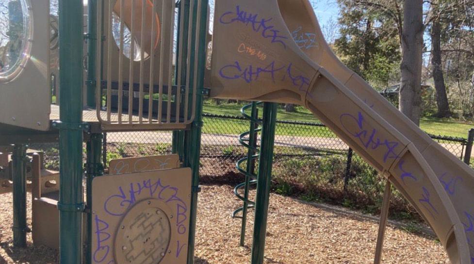 North Boulder Park grafitti