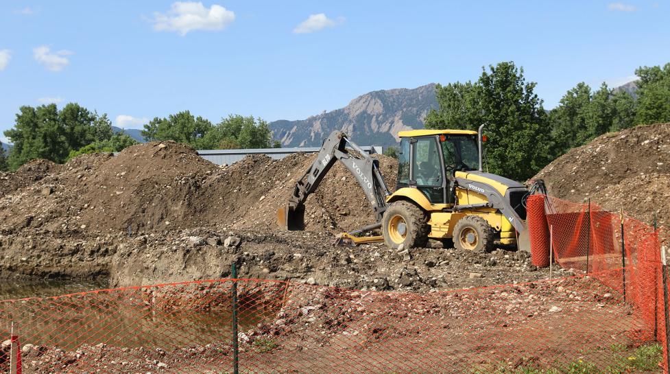 Flatirons Golf Course construction