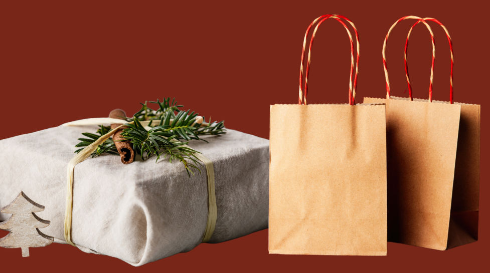 Gifts in reusable packaging