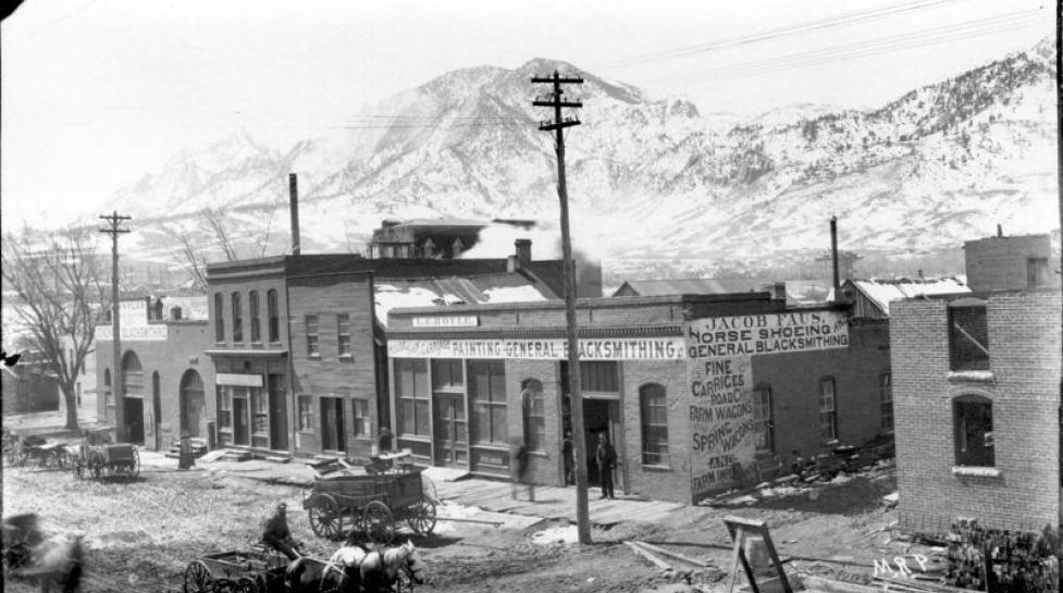 1900 Block of Broadway 1884-1896 