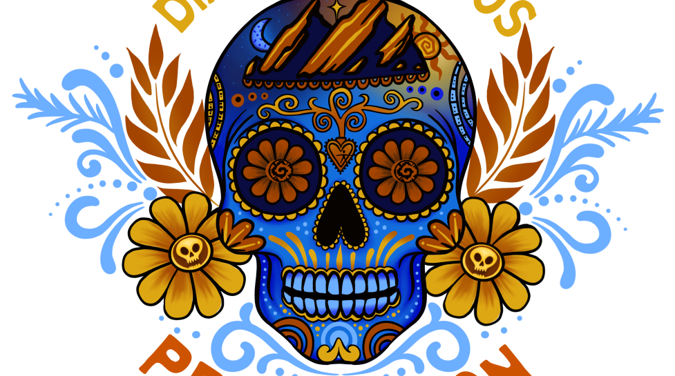 Dia de los Muertos skull