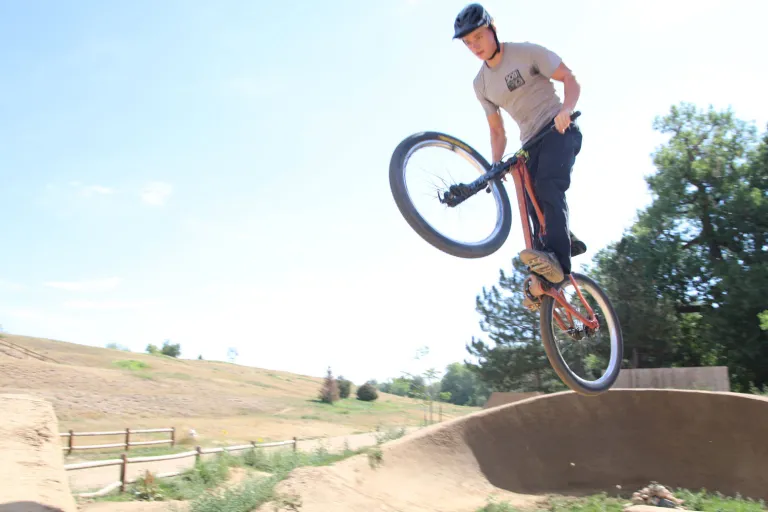 Valmont Bike Park's new jumps and lines