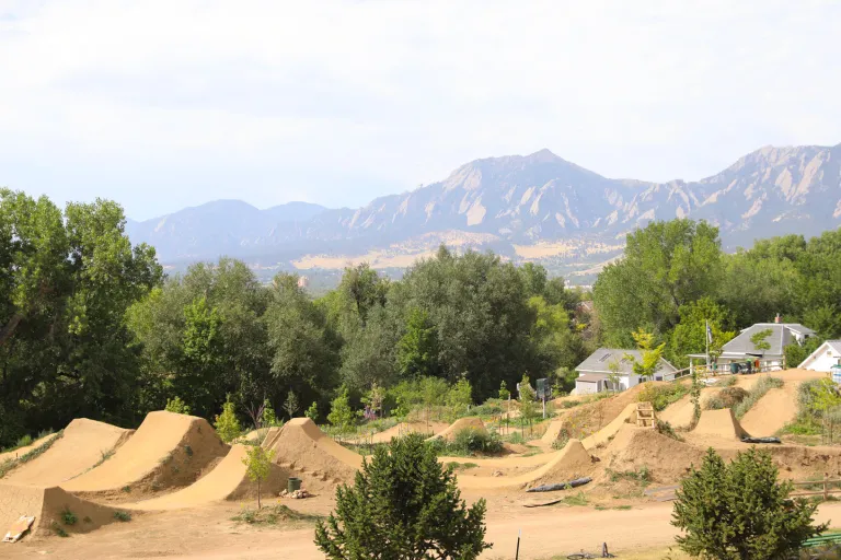 Valmont Bike Park's new jumps and lines