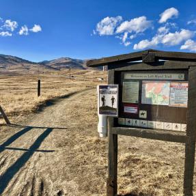 Left Hand Trailhead Regulation Sign