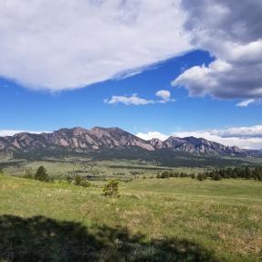 Looking west from Greenbelt Plateau