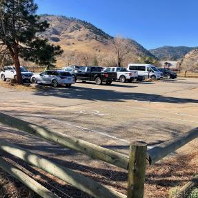 Four Mile Creek Trailhead lot