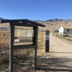 Regulation Board at Wonderland Lake Trailhead