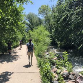 Boulder creek path