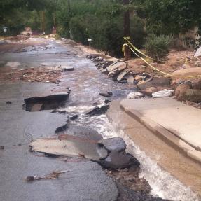 Gregory Canyon Creek Flooding