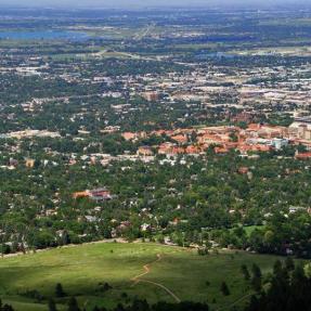 Boulder cityscape