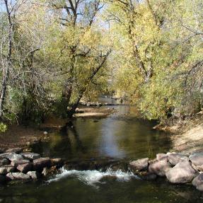 Boulder Creek in the Fall