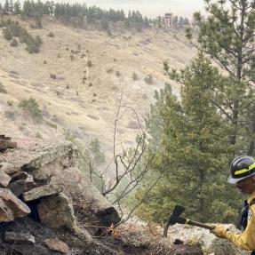 OSMP staff help fight the recent NCAR Fire