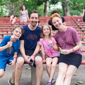 Arts in the Park patrons