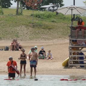 Boulder Reservoir swim area