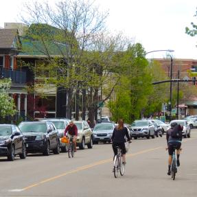 Street parking and cyclists 