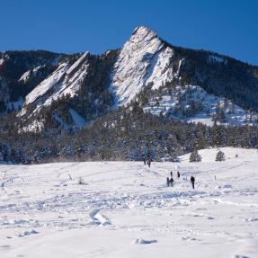 winter in boulder