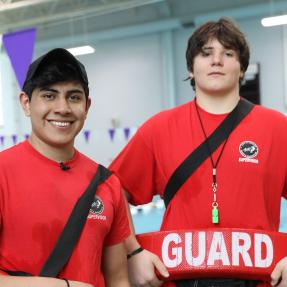 Lifeguards at North Boulder Recreation Center