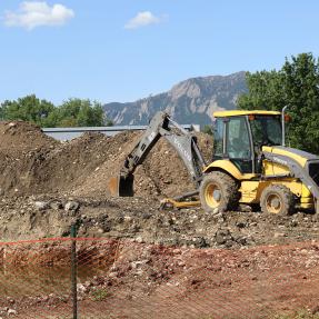 Flatirons Golf Course construction