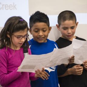 Children reading script